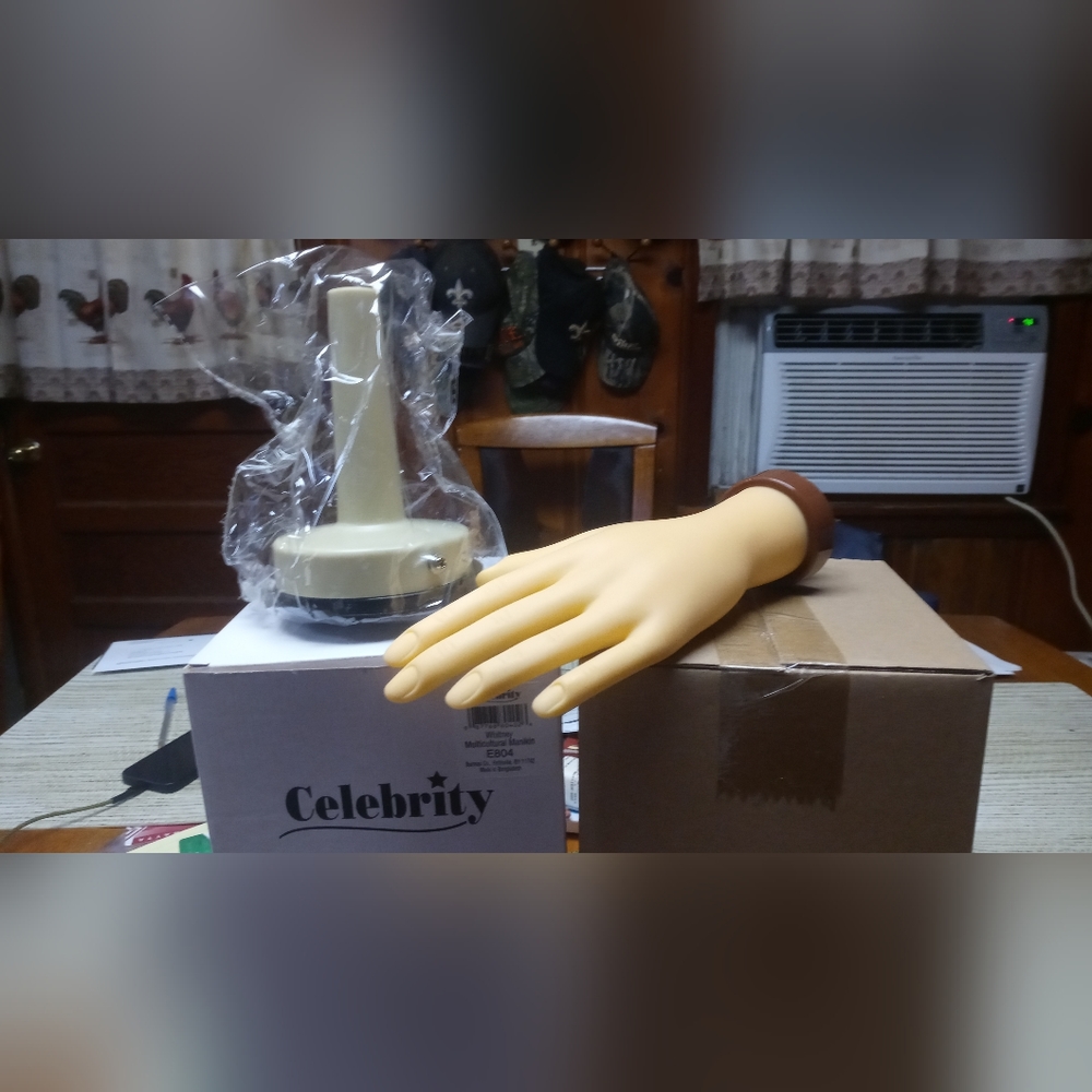 Mannequin Manicure Hand With Stand